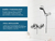 Griferia Ducha Exterior Hydros Viva Plus Con Transferencia