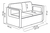 Juego De Living Para Jardin Simil Rattan Sofa 2 Sillas Mesa - comprar online