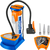 Inflador De Pie 140 Psi Manometro Bicicleta Wadfow Wpp2510