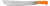 Machete Estandar 16 PuLG 41 Cm Cacha Recta Remachada Truper - comprar online