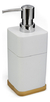 Dispenser De Jabon Liquido Alaska White Polyresin - comprar online