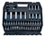 Kit Juego Tubos Bocallaves Crossmaster 1/4 1/2 PuLG 107 Pzs en internet