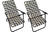 Imagen de Reposera Plegable Descansar Aluminio 5 Posiciones 100kg X 2