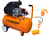Compresor De Aire Portatil Lusqtoff 50 Lts + Kit Aire 3 Pzs
