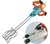 Mezclador Electrico Pintura Doble Cuchilla 1200w Kld 2 Vel en internet