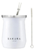 Mate Sakura 236ml Termico Con Bombilla Limpiador Acero Inox - comprar online