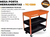 Mesa Carro Con 3 Estantes Ruedas Porta Herramientas Lusqtoff - comprar online