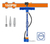 Inflador De Mano Bicicleta Pelota Multiusos 160psi Wadfow - Tiendanext