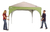 Gazebo Coleman Reforzado 3 X 3 X 2.7 Mts Instant Sun Shelter en internet