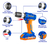Taladro Atornillador Percutor Bateria 20v Puntas Mecha Llave - Tiendanext