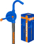 Bomba Trasvasadora Manual De Aceite 25 L/min Wadfow Why2525