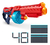 Escopeta Lanza Dardos X-shot Turbo Fire Tambor + 48 Dardos - comprar online