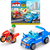 Juego Juguete Para Armar Bloques Max Auto Police Chase 125pz - comprar online