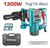 Martillo Demoledor Industrial 1300w Sds Hex Total 20j Avt - tienda online