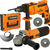 Kit Amoladora Angular 115mm 720w Taladro Percutor 13mm 600w