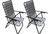 Imagen de Reposera Plegable Descansar Aluminio 5 Posiciones 100kg X 2