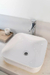 Bacha Pileta De Baño Cuadrada De Apoyo Piazza Blanco A423
