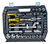 Kit Juego Tubos Bocallaves Crossmaster 1/4 1/2 PuLG 107 Pzs - Tiendanext