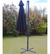 Sombrilla Lateral Impermeable Negro Regulable 3 Mts Lusqtoff - Tiendanext