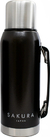 Termo Sakura Clasico 1 L Con Pico Cebador Acero Inoxidable