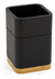 Vaso Porta Cepillo De Dientes Phoenix Black Polyresin - Tiendanext