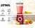 Licuadora De Vaso Atma Li8444rp Para Hielo 1.75lt 500w 5 Vel - tienda online