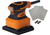 Lijadora Orbital 110mm 260w 1/4 De Hoja Lusqtoff Con 3 Lijas