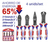 Set Juego Pinzas Alicates Multiplicador Fuerza Emtop 4 Pzs - tienda online