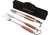 Juego Set Asado Acero Inoxidable Sakura Grill Master Estuche