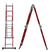 Escalera Dielectrica Plegable 4x4 4.70m Lusqtoff Le400die