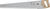 Serrucho Carpintero Rubi 70cm 34 Dientes Widia Hormigon Yeso