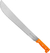 Machete Estandar 18 PuLG 46 Cm Cacha Recta Remachada Truper