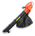 Sopladora Aspiradora Trituradora Hojas Pasto 2400w Con Bolsa