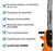 Motosierra Electrica 2000w 40cm + Sopladora Aspiradora 600w en internet