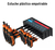 Set Juego 8 Llaves Allen Truper Pulgadas Mango T 100934 en internet