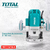 Imagen de Fresadora Router De Mano Total 1600w Industrial Tr111216-4