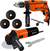 Combo Taladro Percutor 13mm + Amoladora 115mm 750w Daewoo