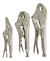 Juego Set Kit De 3 Pinzas De Presion Fuerza Crossmaster