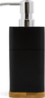 Dispenser De Jabon Liquido Phoenix Black De Polyresina