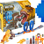 Pista Autos Dinosaurio Doble Loop Metal Machines T-rex Atack