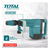 Martillo Demoledor Total Antivibracion 1500w 25j Industrial - Tiendanext