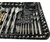 Juego Set Kit Mechas Puntas Sierra Copa Adaptad Daewoo 100pz