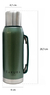 Termo Sakura Clasico 1 L Con Pico Cebador Acero Inoxidable - tienda online