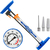 Inflador Manual 160 Psi Con Manometro Wadfow Wpp1c10 + Acc