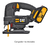 Sierra Caladora Pendular Con Bateria 18v Caterpillar Dx51b - comprar online