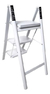 Escalera Plegable 3 Escalones Kld Base Antideslizante Acero en internet