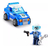 Juego Juguete Para Armar Bloques Max Auto Police Chase 125pz - tienda online