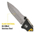 Cuchillo Navaja Plegable Punta Curva Caterpillar Cat Ac Inox - Tiendanext