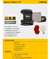 Lijadora Pulidora 125mm 18v 11000rpm Caterpillar Cat Dx42b
