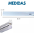 Liston Tubo Led Bajo Alacena Tecla 5w 30cm 400lm Candela - tienda online